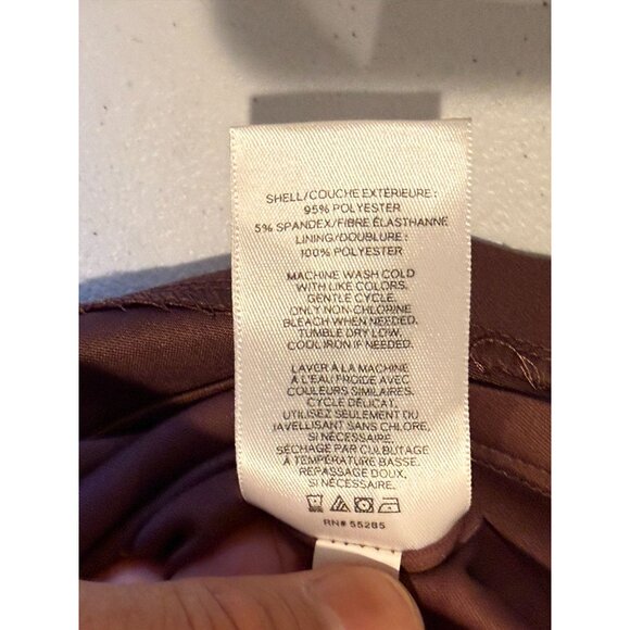 Express Womens Sheath Mini Dress Cap Sleeve Back Zip Dark Mauve Pink Size XS - Picture 8 of 9